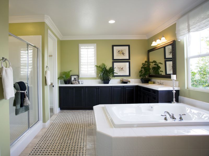 Contemporary Tub and Fixtures
